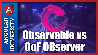 💥 The Observable Reactive Pattern vs the Gang Of Four Observer Pattern - An Important Difference