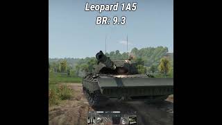 Every Leopard 1 in Warthunder! #warthunder #warthundermoments #transition #leopard