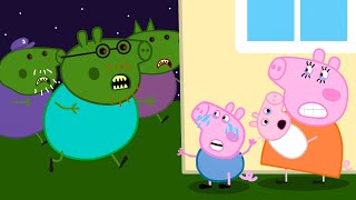 Zombie Apocalypse, Zombies Reappear At Hospital 🧟‍♀️ | Peppa Pig Funny Animation