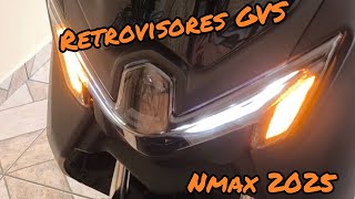 Troca Retrovisores e instalação Antena Corta Pipa Nmax 2025 !