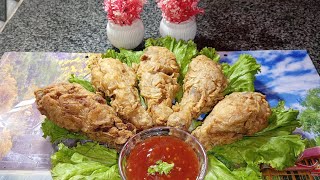 KFC style fried chicken 🍗🤤| Easy homemade