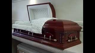 Rosemont Solid Cherry Casket from the Main Street Casket Store