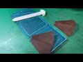 making unique leather wallet free pattern no.36