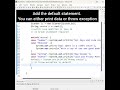 Modified switch case with arrow delimiter & no break statement from Java 14 #shristitechacademy