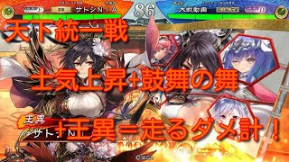 【三国志大戦】女性単で推して参ります！８２【天下統一戦】