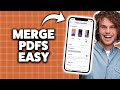 How to Merge PDF Files into One on iPhone 2026 (Step-By-Step Tutorial)