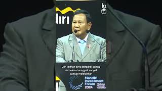 Masya Allah...Pak Prabowo Subianto Ulet Tekun dan Sabar #shorts #presiden2024 #prabowosubianto