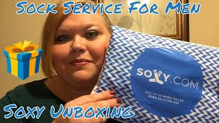 ⭐️NEW⭐️ Soxy Unboxing// Men’s Sock Service// A Great Gift 🎁