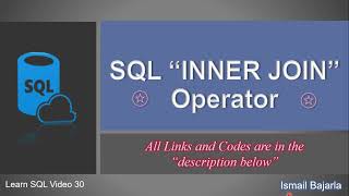 30 SQL Inner Join Operator