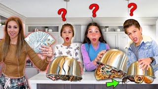First To FINISH What's UNDERNEATH Their Plate WINS A Mystery Prize | Familia Diamond