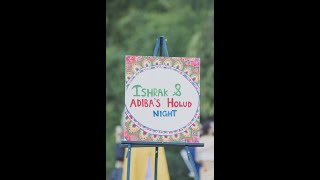 Adiba & Ishrak Holud Highlights