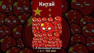 Население Стран #countryballs