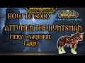 How to Solo Attumen the Huntsman - WotLK Classic (Fiery Warhorse Farm)