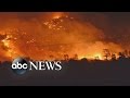 California Residents Barely Escape Wildfires