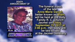 Anne Marie Daniel short