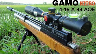 Unboxing dan Review Teleskop GAMO NITRO 4-16X44 AOE, teleskop tahan getar tahan air dan tahan embun