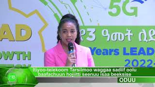 FiB: Itiyoo-telekoom tarsiimoo waggaa sadiif oolu baafachuun hojiitti seenuu isaa beeksise.