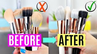 How to clean makeup brushes easily | আমি কীভাবে আমার মেকআপ ব্রাশ পরিষ্কার করি | Sumiya Keya