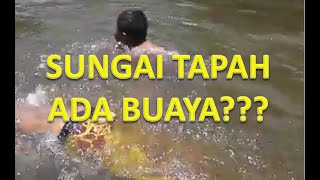 Sungai Batang Padang, Tapah, Perak ada buaya