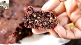 Eggless Chocolate Brownies - Healthy \u0026 Tasty | Skinny Recipes