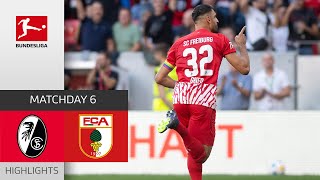 Grifo Shines Bright! | SC Freiburg - FC Augsburg 2-0 | Highlights | Matchday 6 – Bundesliga 2023/24