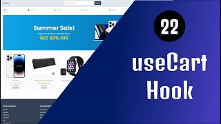 Next13 Fullstack E-Commerce π - 22 useCart Hook | React.js & Typescript π₯
