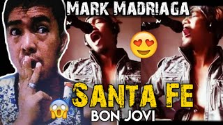 MARK MADRIAGA - SANTA FE - cover BON JOVI || REACTION || RBofficial React