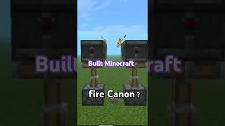 Minecraft fire Canon #minecraft  #mrbeast   #Canon #technogamerz