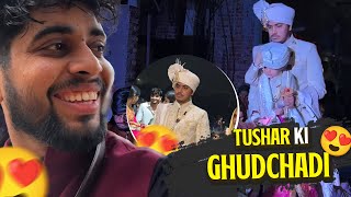 Tushar Ki Ghud Chadi Pe Ghodi Hi Bhul Gye 😂