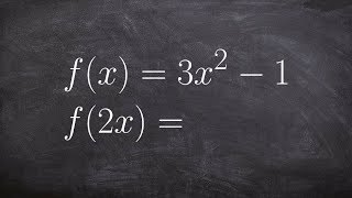 How to evaluate a function for a monomial