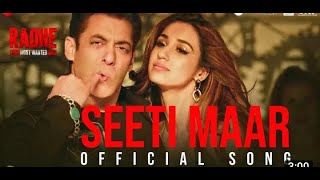 Seeti Maar | Radhe   Your Most Wanted Bhai | Salman Khan, Disha Patani|Kamaal K, Iulia V/Shabbir