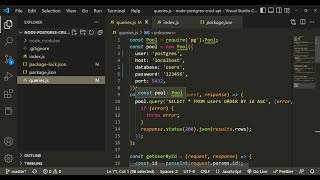 Build a Node.js Express CRUD REST API Using PostgreSQL Database in Browser Using Javascript