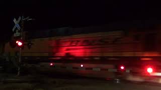 BNSF #7084 Leads WB Intermodal. Olathe, KS 11/23/24