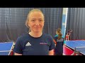 what happens on a talent id day sheplays table tennis england