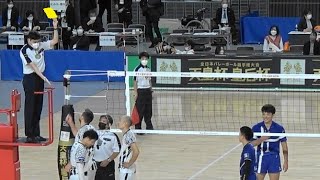 Tokai Univ VS Panasonic 2nd set: Emperor's Cup All Japan Volleyball Championship 2022 Men