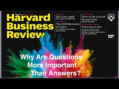 Are You Asking The Right Questions? Are You Asking The Right Questions?