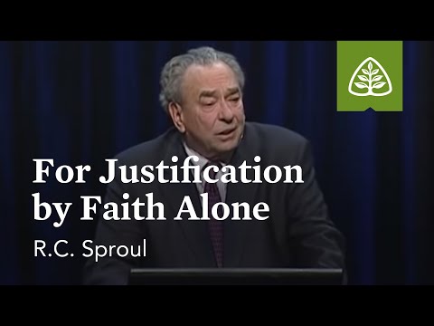 Who said justification by faith alone?