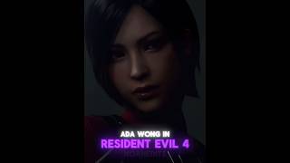 Ada Wong on re 2 to re 4 - lost soul #residentevil #adawong