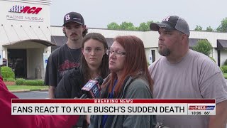 NASCAR fans react to sudden death of Kyle Busch