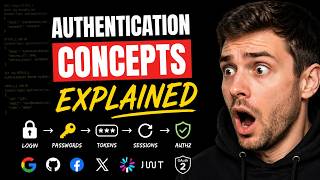 Authentication Concepts Explained Easily (API Key → Sessions → JWT → OAuth 2.0)