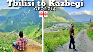 Tbilisi to Kazbegi Road Trip | Guduari | Mtskheta | Ananuri | Jvari Monastery | Zhinvali Dam