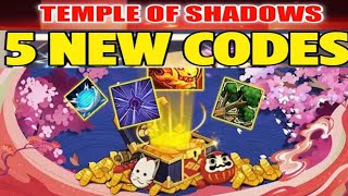 🌑 Temple Of Shadows New Gift Codes January 2025! 🎁 Redeem Free Gems, Gold, \u0026 Exclusive Rewards!