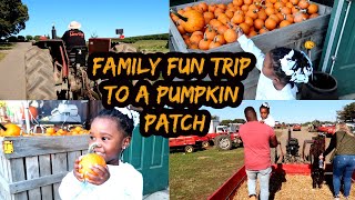 OUR TRIP TO LINVILLA ORCHARDS | VLOGTOBER DAY 3 | Pumpkin Patch, Hay Rides, \u0026 Barn Animals