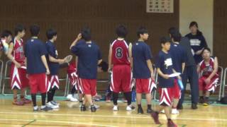 関学vs西宮南（4Q）　インターハイ2016兵庫県予選男子４回戦