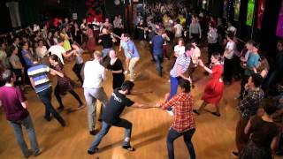 Lindy Hop JnJ at Crazy Tea Party December 2013 - Prelims Heat 1 Song 1