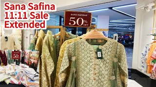 Flat 50% Off At Sana Safina || Wedding Outfits On Sale Stitched And Unstitched Collection 2024 👍