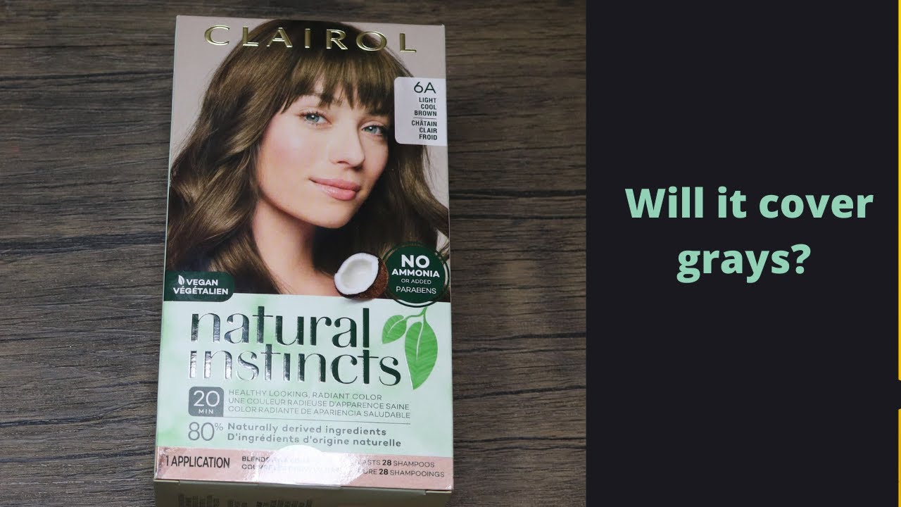 How To Cover Gray Hair | Clairol Natural Instincts Review | Does It ...