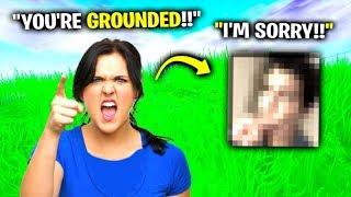 He Got Grounded From Fortnite..