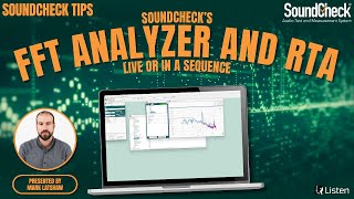 SoundCheck's FFT Analyzer and RTA
