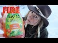 Russian Rueben on a Campfire! | 28 Day Fire Challenge | Food & Fire